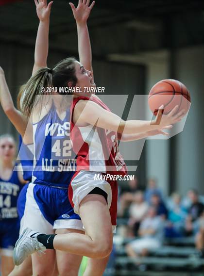 Thumbnail 2 in Washington 2019 All Stars East 1A vs. West 1B (Liberty Lake, Wash.) photogallery.