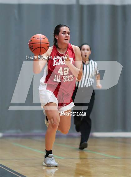 Thumbnail 1 in Washington 2019 All Stars East 1A vs. West 1B (Liberty Lake, Wash.) photogallery.