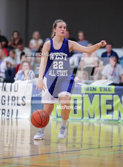Thumbnail 3 in Washington 2019 All Stars East 1A vs. West 1B (Liberty Lake, Wash.) photogallery.