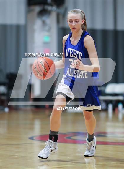 Thumbnail 1 in Washington 2019 All Stars East 1A vs. West 1B (Liberty Lake, Wash.) photogallery.