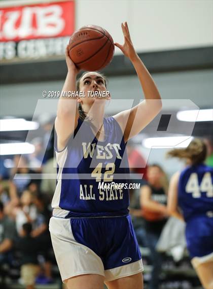 Thumbnail 2 in Washington 2019 All Stars East 1A vs. West 1B (Liberty Lake, Wash.) photogallery.