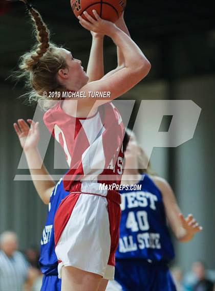 Thumbnail 3 in Washington 2019 All Stars East 1A vs. West 1B (Liberty Lake, Wash.) photogallery.