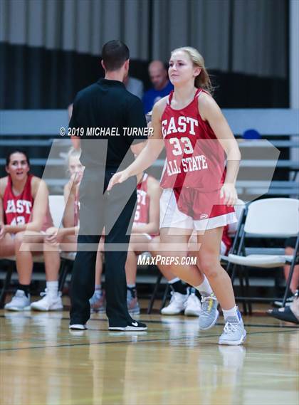 Thumbnail 3 in Washington 2019 All Stars East 1A vs. West 1B (Liberty Lake, Wash.) photogallery.