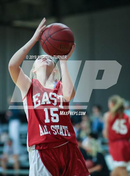 Thumbnail 3 in Washington 2019 All Stars East 1A vs. West 1B (Liberty Lake, Wash.) photogallery.