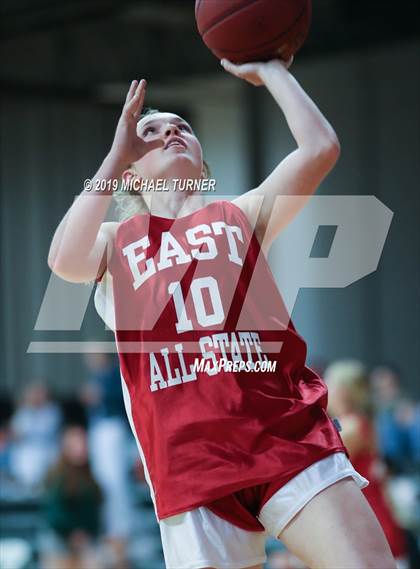 Thumbnail 2 in Washington 2019 All Stars East 1A vs. West 1B (Liberty Lake, Wash.) photogallery.