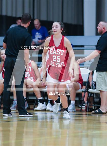 Thumbnail 1 in Washington 2019 All Stars East 1A vs. West 1B (Liberty Lake, Wash.) photogallery.