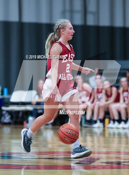 Thumbnail 3 in Washington 2019 All Stars East 1A vs. West 1B (Liberty Lake, Wash.) photogallery.