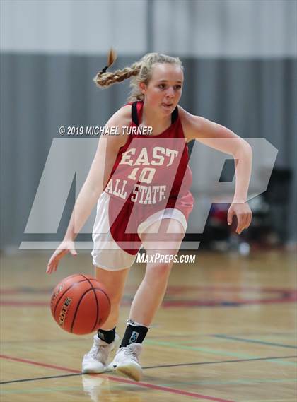 Thumbnail 1 in Washington 2019 All Stars East 1A vs. West 1B (Liberty Lake, Wash.) photogallery.