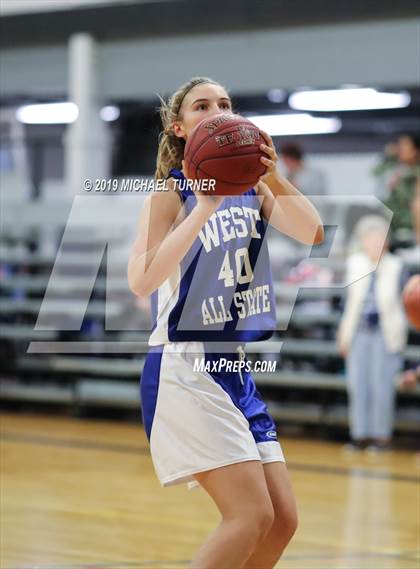Thumbnail 1 in Washington 2019 All Stars East 1A vs. West 1B (Liberty Lake, Wash.) photogallery.
