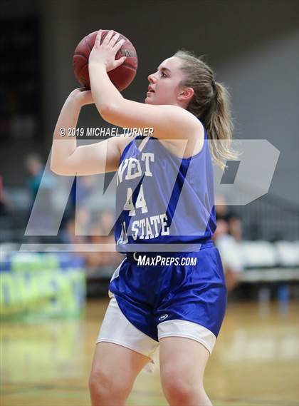 Thumbnail 2 in Washington 2019 All Stars East 1A vs. West 1B (Liberty Lake, Wash.) photogallery.