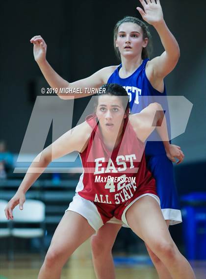 Thumbnail 3 in Washington 2019 All Stars East 1A vs. West 1B (Liberty Lake, Wash.) photogallery.