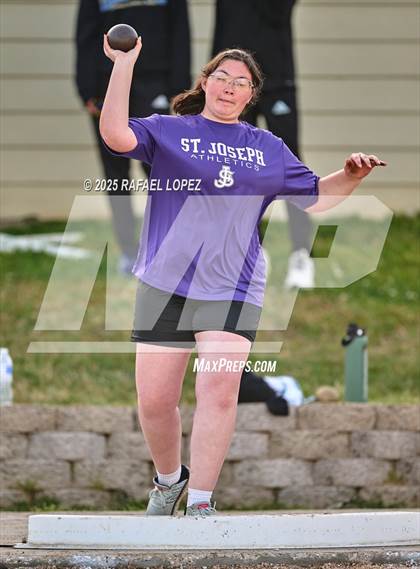 Thumbnail 2 in Rosehill Eagle Relays (Shot Put) photogallery.
