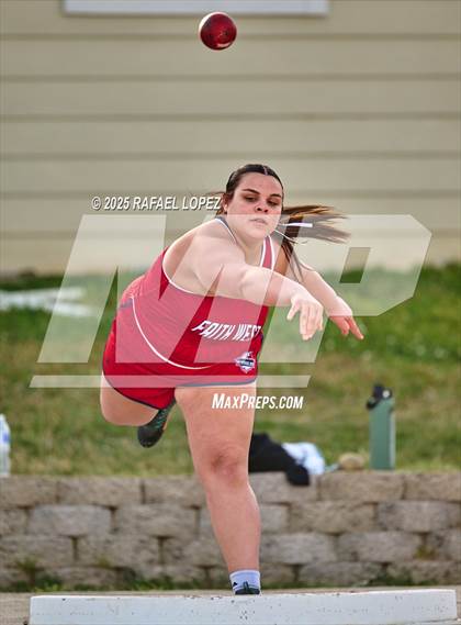 Thumbnail 3 in Rosehill Eagle Relays (Shot Put) photogallery.