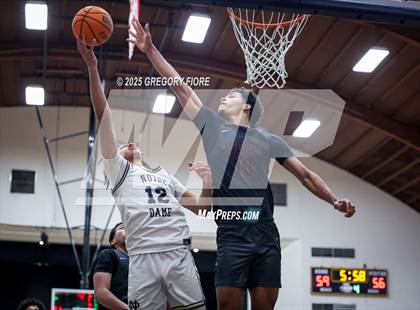 Thumbnail 1 in JSerra Catholic @ Notre Dame (SO) photogallery.