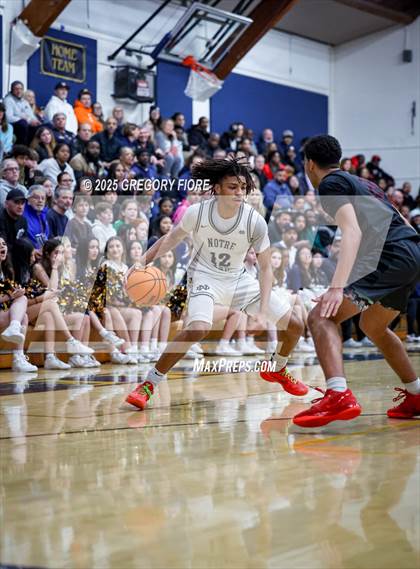 Thumbnail 1 in JSerra Catholic @ Notre Dame (SO) photogallery.