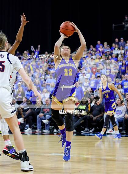 Thumbnail 3 in Hardin-Jefferson vs. Brownsboro (UIL 4A State Final) photogallery.