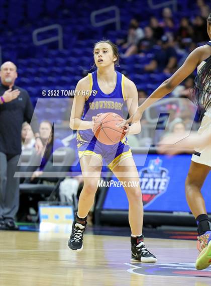 Thumbnail 1 in Hardin-Jefferson vs. Brownsboro (UIL 4A State Final) photogallery.
