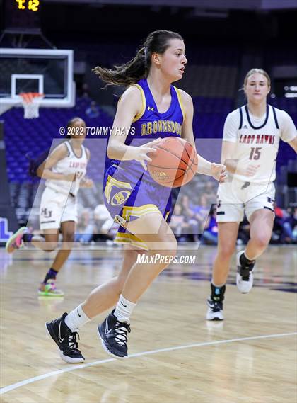 Thumbnail 3 in Hardin-Jefferson vs. Brownsboro (UIL 4A State Final) photogallery.