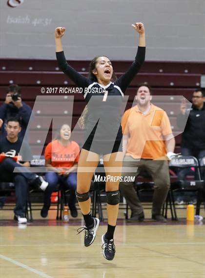 Thumbnail 3 in Selma vs. Fresno Christian (CIF CS D5 Quarterfinal) photogallery.