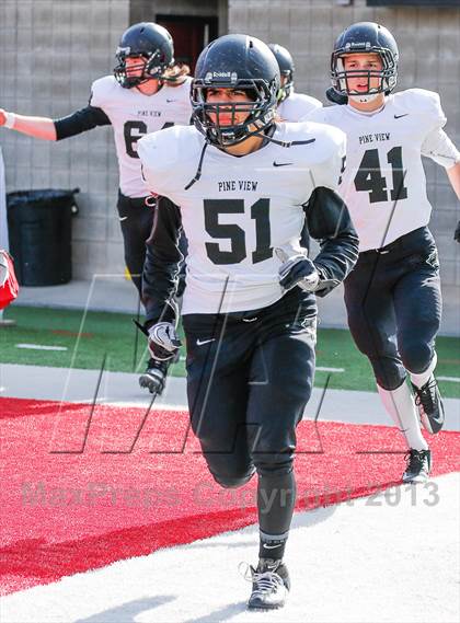Thumbnail 2 in Pine View vs Juan Diego Catholic (UHSAA 3AA Semifinal) photogallery.