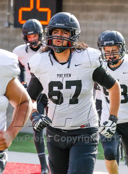 Thumbnail 3 in Pine View vs Juan Diego Catholic (UHSAA 3AA Semifinal) photogallery.