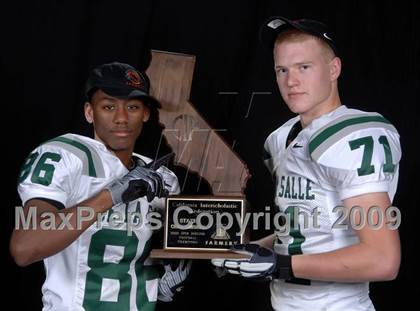 Thumbnail 2 in CIF State Open Bowl Awards (De La Salle) photogallery.