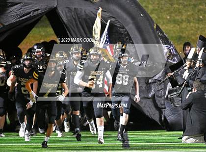 Thumbnail 1 in Buffalo vs. Rogers (UIL 3A D2 Regional Semifinals) photogallery.