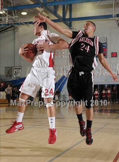 Thumbnail 2 in Salesian vs. St. Mary's (CIF NorCal D4 Final) photogallery.