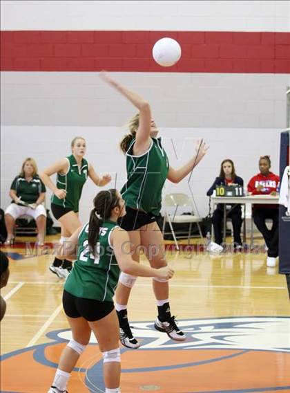 Thumbnail 1 in Elkins vs Arlington (Nike Volleyball Classic) photogallery.