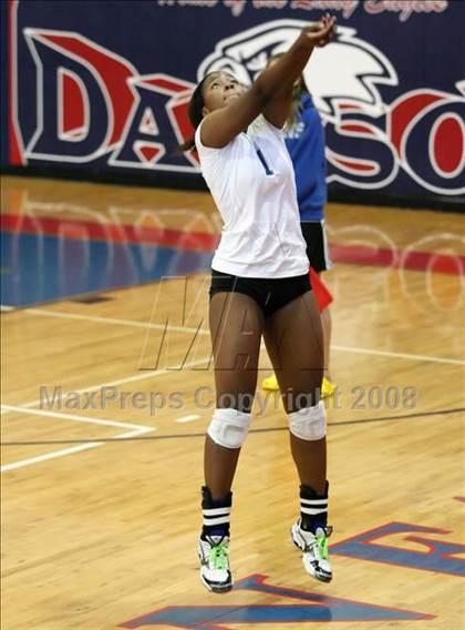 Thumbnail 2 in Elkins vs Arlington (Nike Volleyball Classic) photogallery.