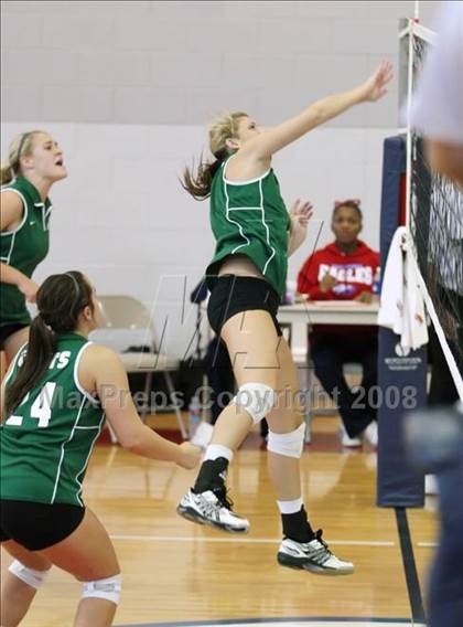 Thumbnail 3 in Elkins vs Arlington (Nike Volleyball Classic) photogallery.