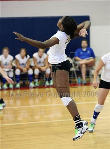 Thumbnail 3 in Elkins vs Arlington (Nike Volleyball Classic) photogallery.