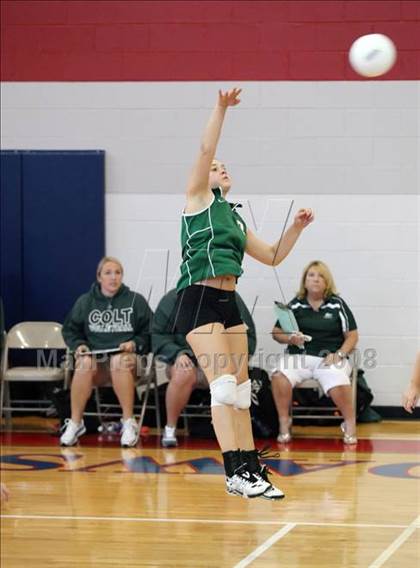 Thumbnail 1 in Elkins vs Arlington (Nike Volleyball Classic) photogallery.