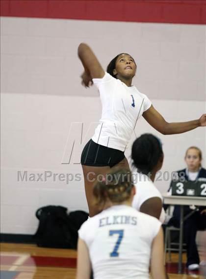 Thumbnail 1 in Elkins vs Arlington (Nike Volleyball Classic) photogallery.