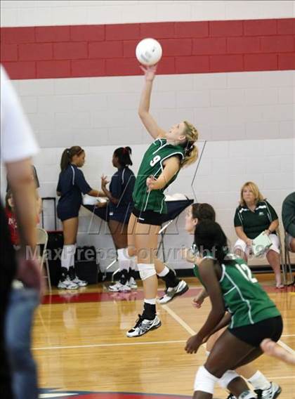 Thumbnail 3 in Elkins vs Arlington (Nike Volleyball Classic) photogallery.