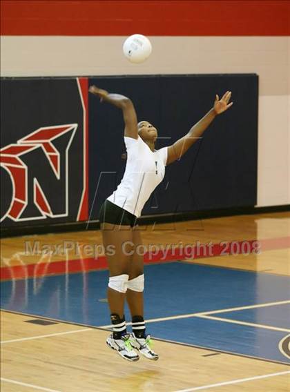 Thumbnail 2 in Elkins vs Arlington (Nike Volleyball Classic) photogallery.