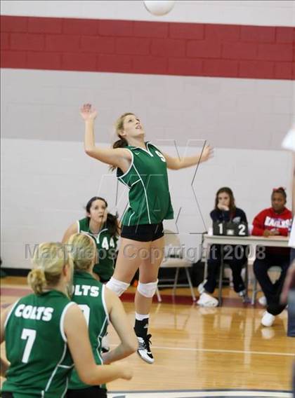Thumbnail 3 in Elkins vs Arlington (Nike Volleyball Classic) photogallery.