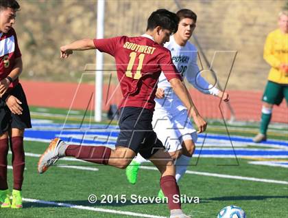 Thumbnail 3 in Poway vs. Southwest (24th Annual San Diego Holiday Classic) photogallery.