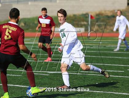 Thumbnail 2 in Poway vs. Southwest (24th Annual San Diego Holiday Classic) photogallery.