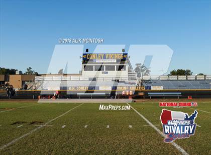 Thumbnail 3 in J.H. Rose @ D.H. Conley (2017 MaxPreps Rivalry Series) photogallery.