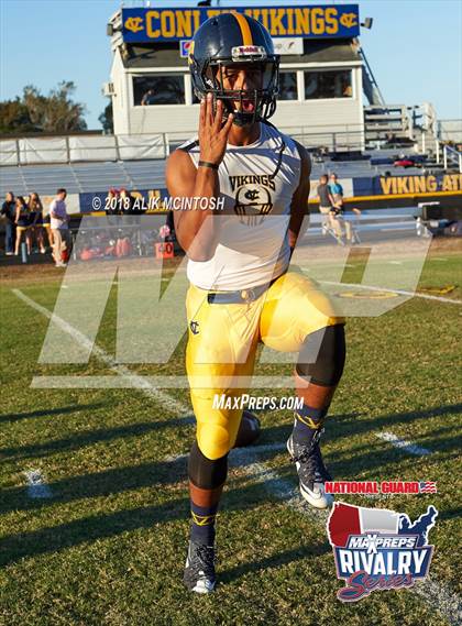 Thumbnail 1 in J.H. Rose @ D.H. Conley (2017 MaxPreps Rivalry Series) photogallery.