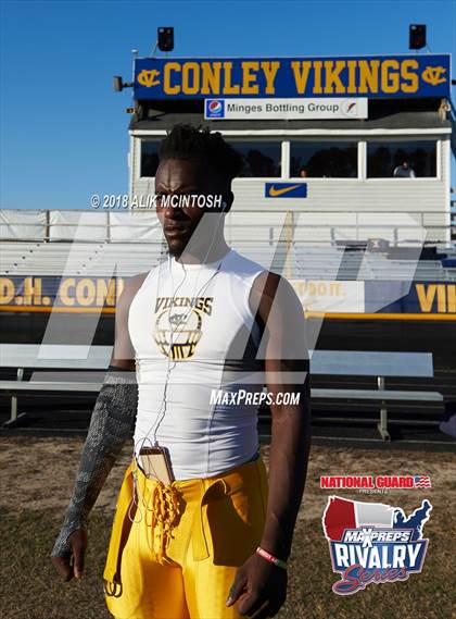 Thumbnail 3 in J.H. Rose @ D.H. Conley (2017 MaxPreps Rivalry Series) photogallery.