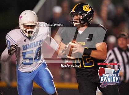 Thumbnail 3 in J.H. Rose @ D.H. Conley (2017 MaxPreps Rivalry Series) photogallery.