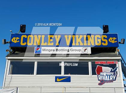 Thumbnail 3 in J.H. Rose @ D.H. Conley (2017 MaxPreps Rivalry Series) photogallery.
