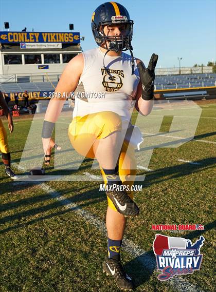 Thumbnail 3 in J.H. Rose @ D.H. Conley (2017 MaxPreps Rivalry Series) photogallery.