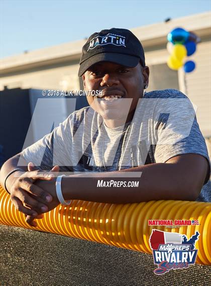 Thumbnail 3 in J.H. Rose @ D.H. Conley (2017 MaxPreps Rivalry Series) photogallery.