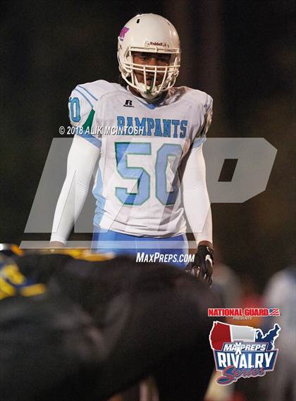 Thumbnail 1 in J.H. Rose @ D.H. Conley (2017 MaxPreps Rivalry Series) photogallery.