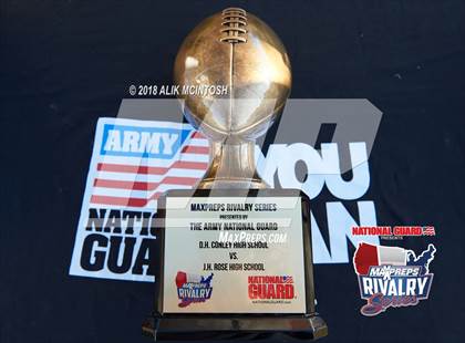 Thumbnail 2 in J.H. Rose @ D.H. Conley (2017 MaxPreps Rivalry Series) photogallery.