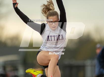 Thumbnail 1 in Attica League Meet  photogallery.
