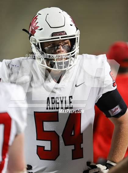 Thumbnail 3 in Argyle vs. Nolan Catholic photogallery.